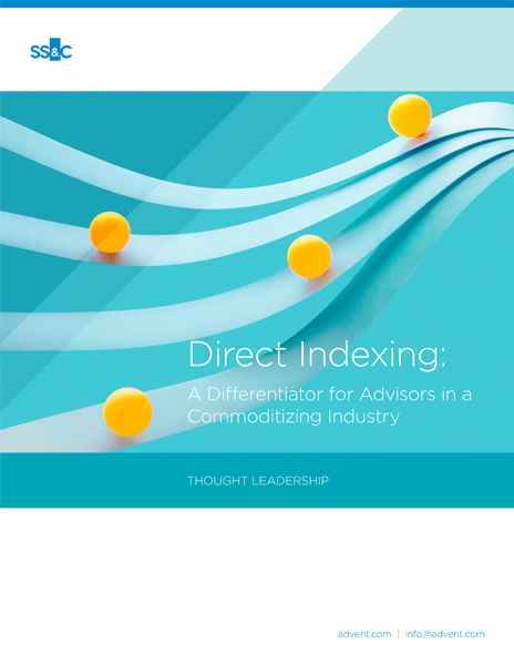 poster image for Direct Indexing: A Differentiator for Advisors in a Commoditizing Industry 