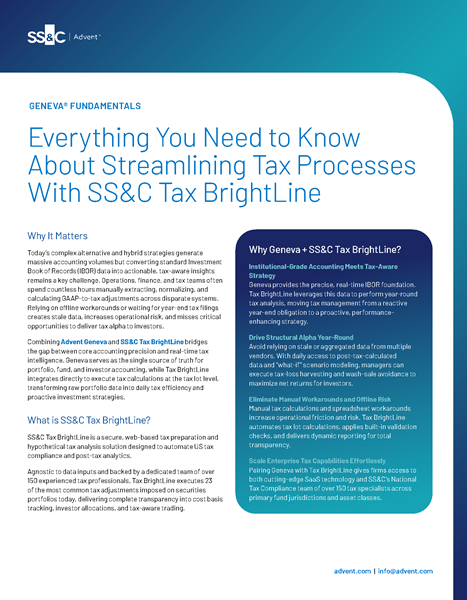 poster image for <p>Everything You Need to Know About Streamlining Tax Processes With SS&C Tax BrightLine</p>